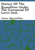 History_of_the_expedition_under_the_command_of_Lewis_and_Clark