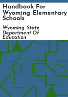 Handbook_for_Wyoming_elementary_schools