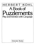 A_book_of_puzzlements