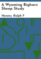 A_Wyoming_bighorn_sheep_study